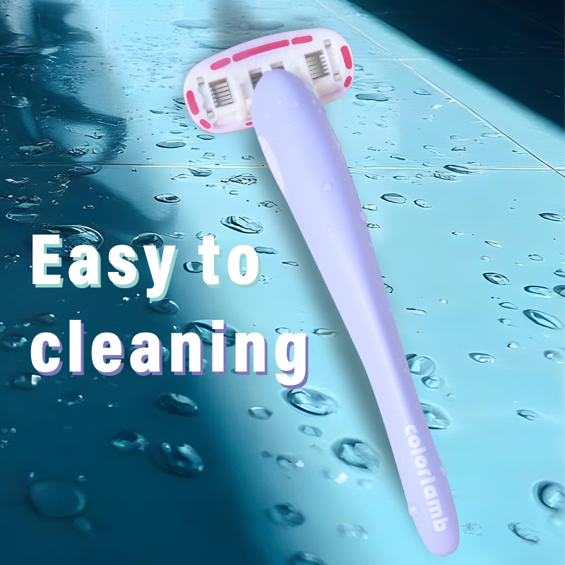 colorlamb Women's Hair Removal Knife Set: Whale Style Imported five-layer skin care knife Head Color Box Super Value Set Application Scenario