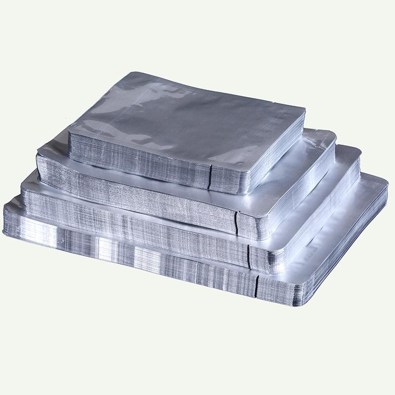 food vacuum pure aluminum foil bag cooked food packaging bag thickened suction heating envelope bag mask packing bag wholesale Item Picture
