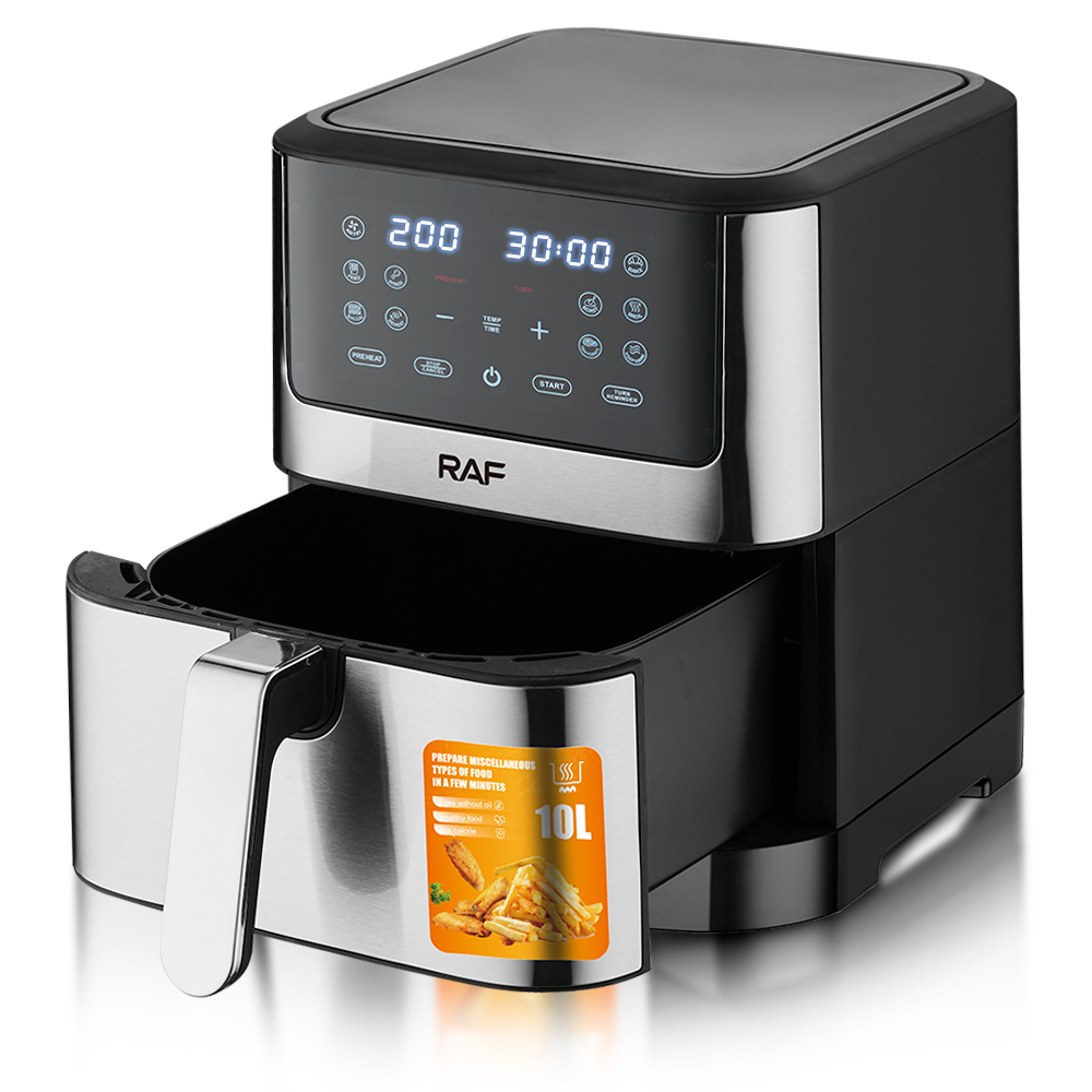 RAF European and American standard cross-border air fryer 8L large capacity touch screen smart home oil-free fryer electric baking cooking Application Scenario