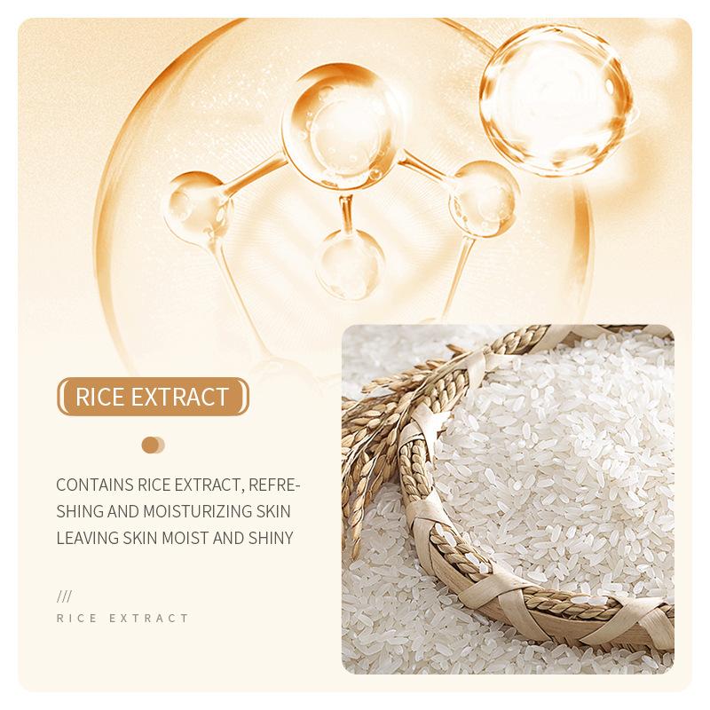 English Bioaqua Rice Puree Skin Rejuvenation Moisturizing Six-Piece Set Hydrating Skin Care Products Foreign Trade Cross-Border Special Application Scenario