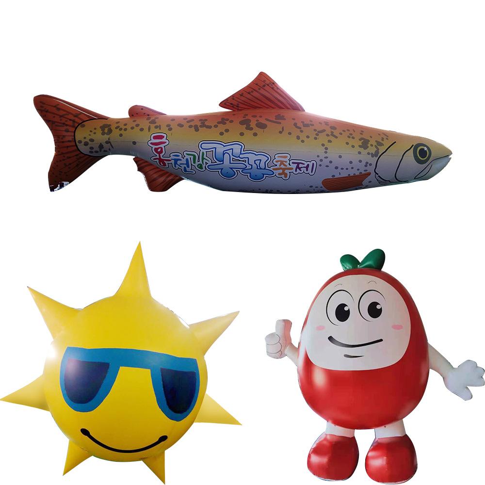 cross-border air balloon advertising celebration water drop hot air balloon large cartoon helium balloon pvc double floor sky ballon details Picture