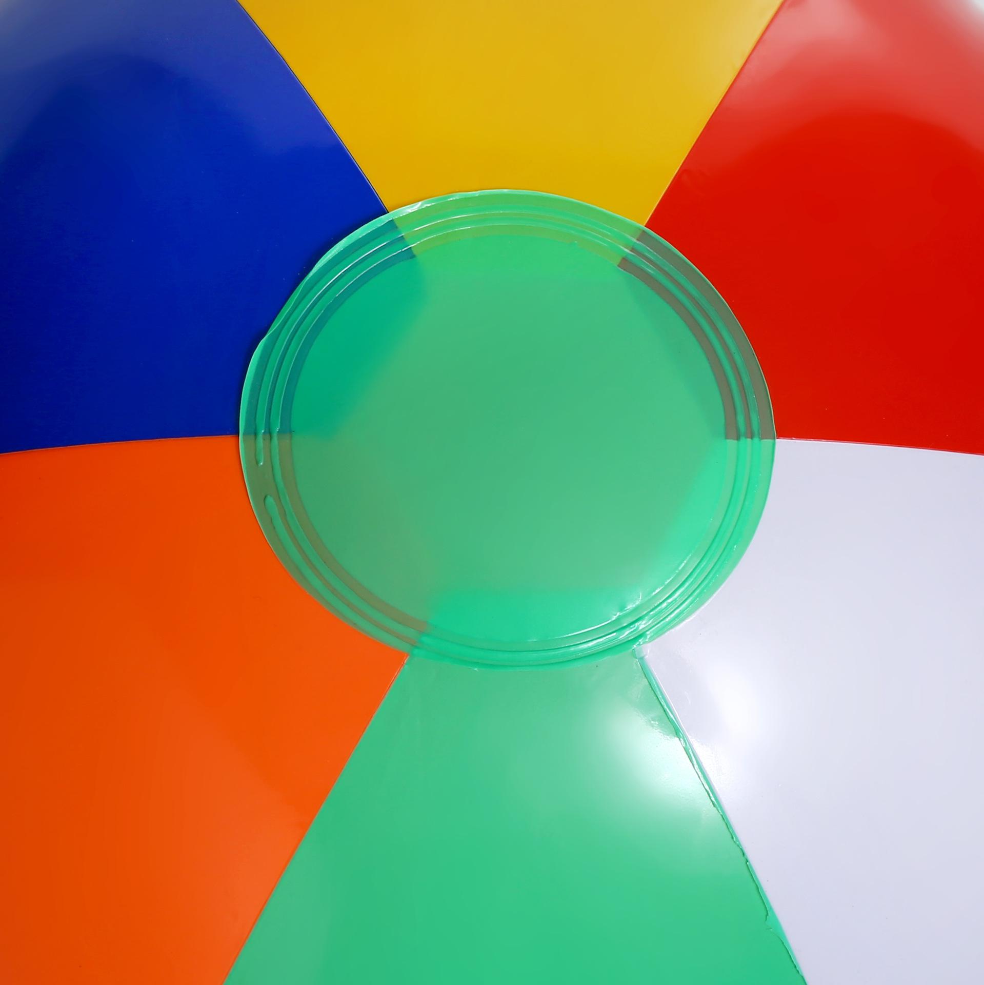 inflatable toys water ball beach ball inflatable toys factory wholesale pvc ballon six color parent-child game Application Scenario