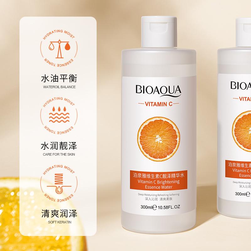 Bioaqua Vitamin C Transparent Beauty Essence Hydrating Moisturizing and Nourishing Skin Facial Essence Skin Care Products Direct Sales details Picture