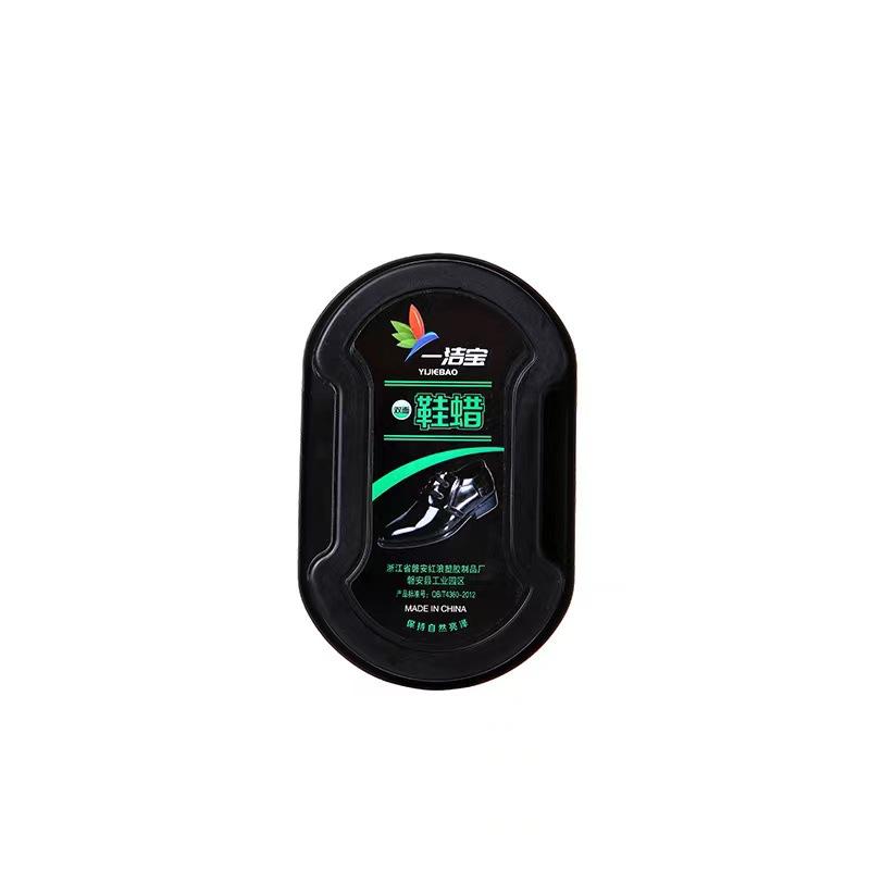 shoe-brush one-piece sponge double-sided shoe wax leather shoes quick cleaning gadget multi-functional shoe polish shoe brush suitable for various colors of leather Item Picture
