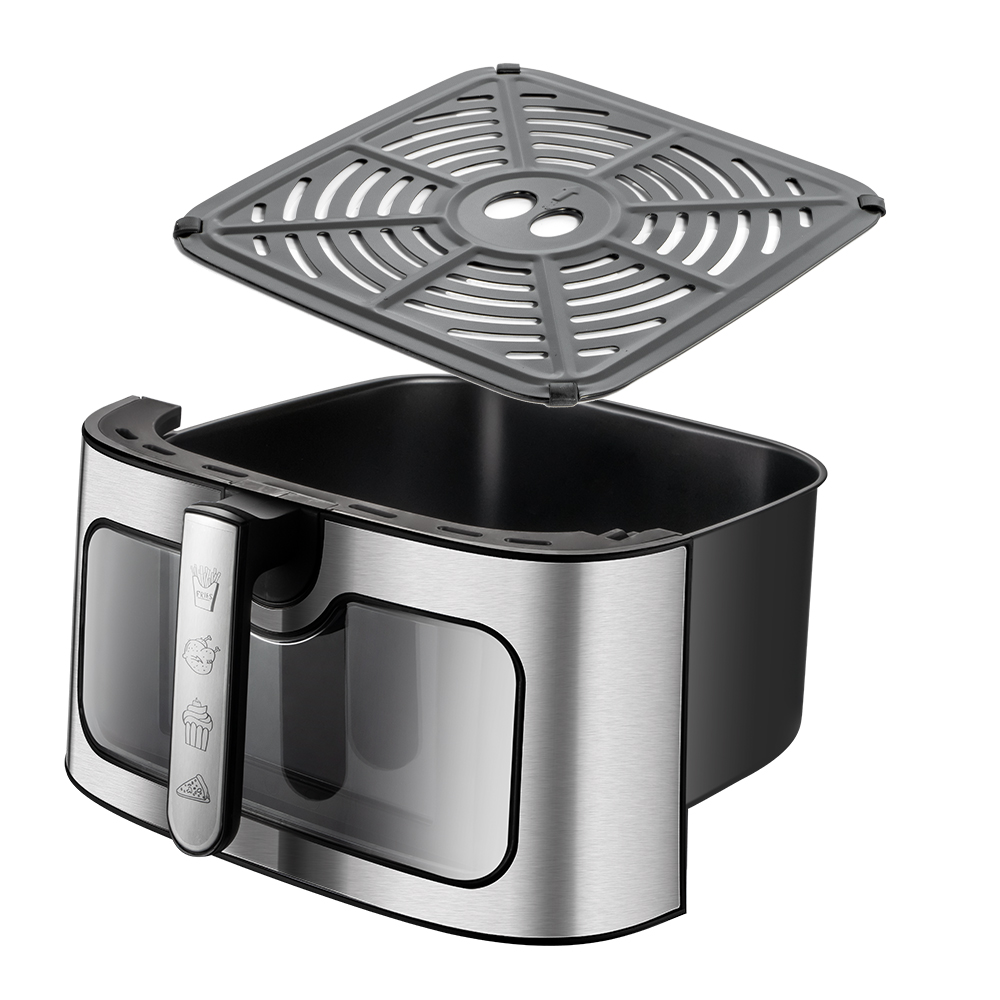 RAF European standard cross-border 8L air fryer, touch screen multi-functional smart home visual electric fryer, no need to flip Item Picture