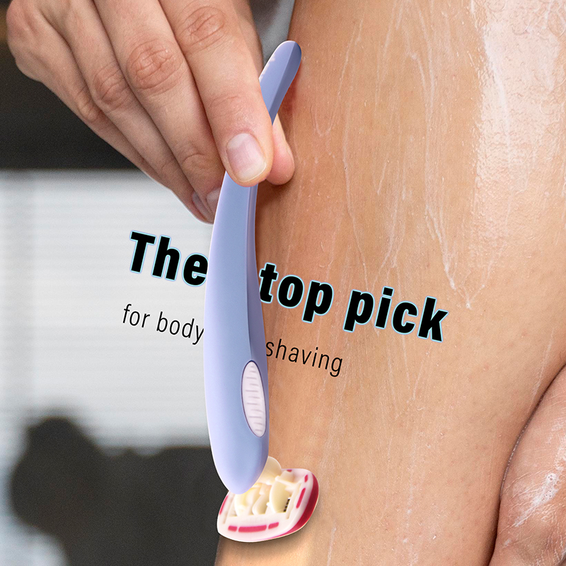 colorlamb Women's Hair Removal Knife Set: Whale Style Imported five-layer skin care knife Head Color Box Super Value Set Specification image