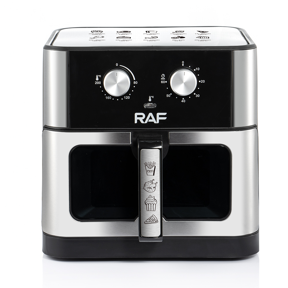 RAF European standard cross-border air fryer 10L large capacity household rotary oil-free fryer, smokeless electric grill, electric oven Application Scenario