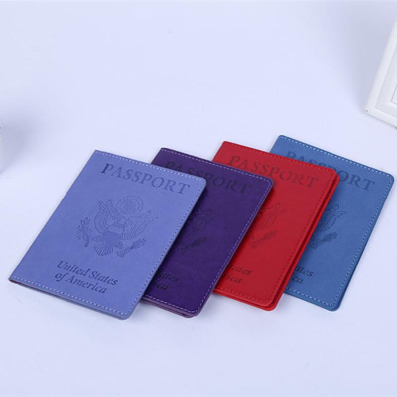 products in stock free shipping us passport cover multifunctional passport bag passport card case integrated storage leather case passport
