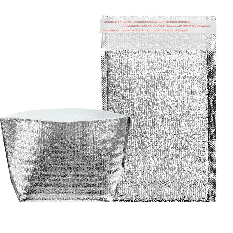 disposable takeaway thermal bag aluminum film cold insulation aluminum foil bag food barbecue insulated bag packaging fast food preservation Item Picture