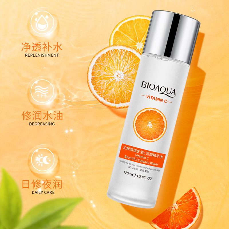 Bioaqua Vitamin C Fair Moisturizing Essence Hydrating Moisturizing and Nourishing Skin Color Facial Skin Care Products Lotion Direct Sales details Picture