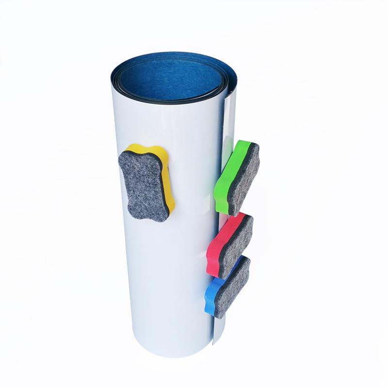 oak magnetic adsorbable whiteboard brush blackboard eraser felt children's chalk brush dog bone eva magnetic whiteboard eraser Specification drawing