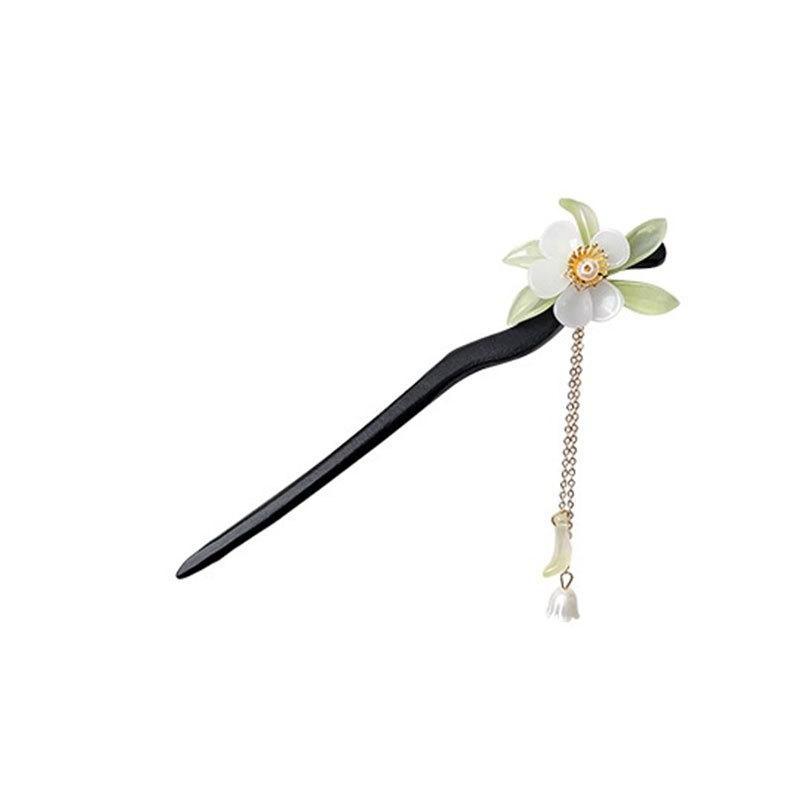 children's hairpin new chinese style hairpin women's ancient style horse-face skirt accessories high sense girls' han chinese costume headdress step shake hair clip Item Picture