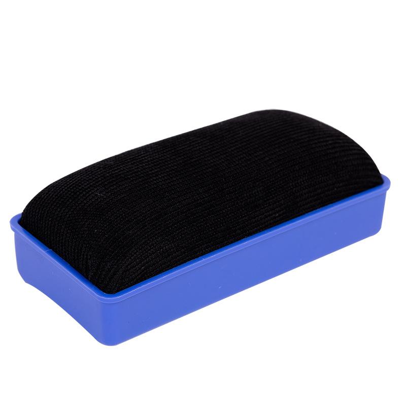 deli whiteboard eraser large color blackboard eraser teaching chalk brush glass whiteboard eraser magnetic chalk brush for wiping Item Picture