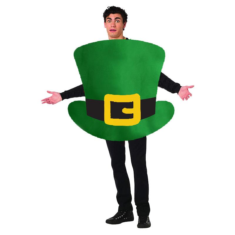 amazon new st. patrick's day costume beer festival costume dress up felt printing party supplies wholesale details Picture
