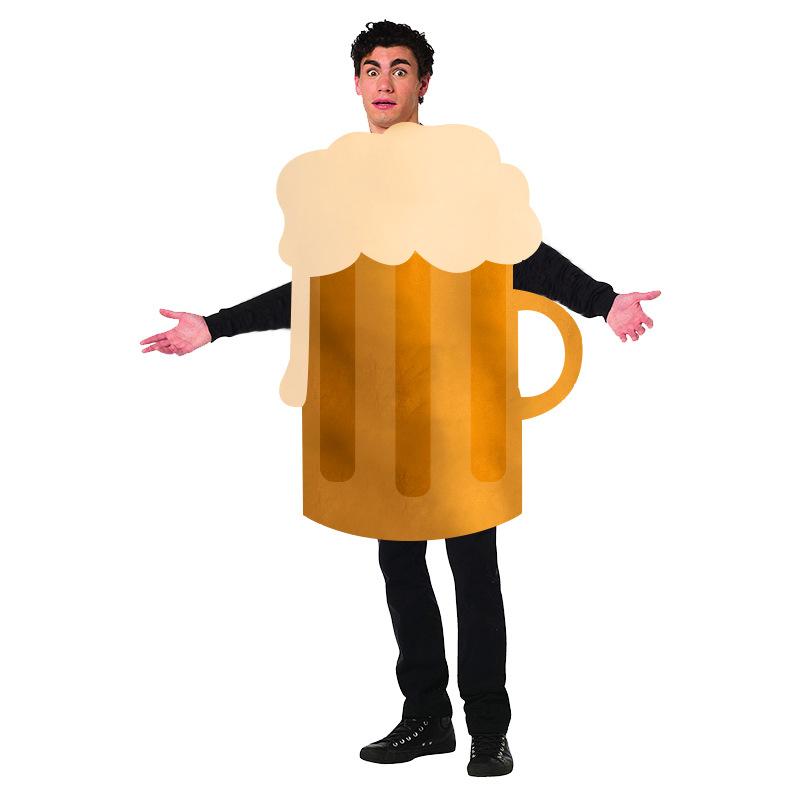 amazon new st. patrick's day costume beer festival costume dress up felt printing party supplies wholesale Specification drawing
