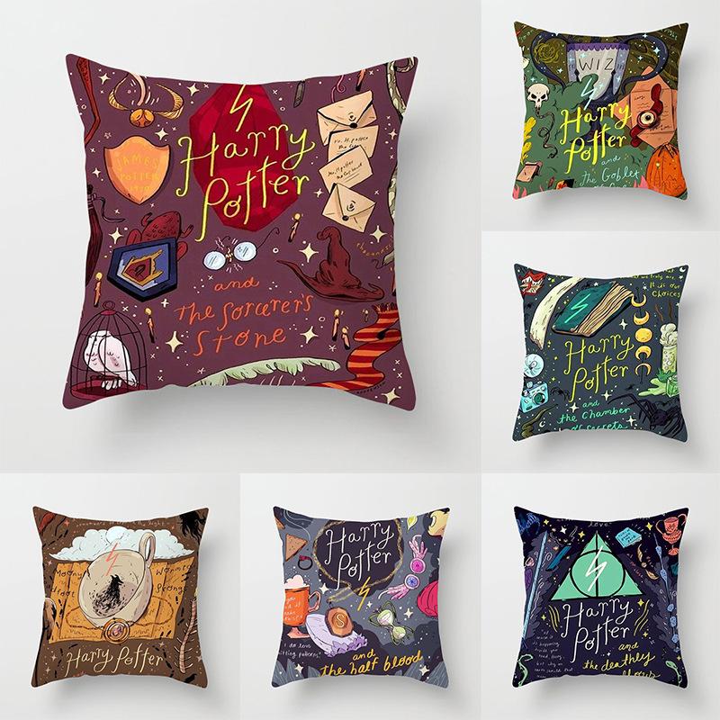 SOURCE Manufacturer Amazon Pillow Cover Harry Potter Flame Cup Cushion Cover Amazon Hot Home Pillowcase
