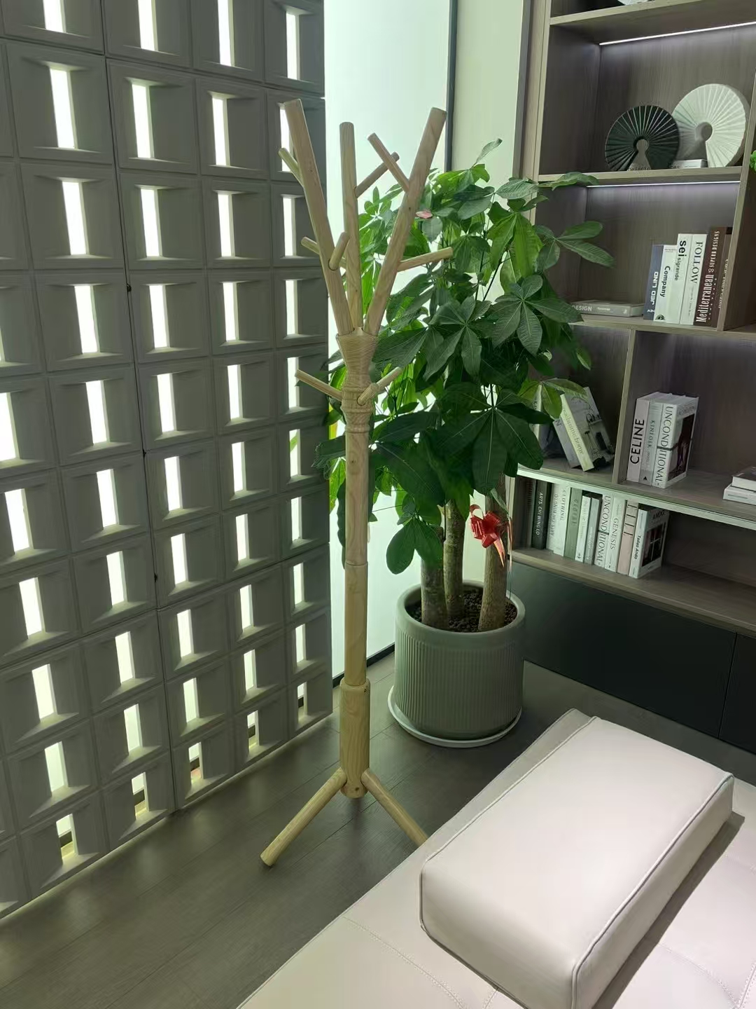 蜡木落地树杈衣帽架衣架卧室客厅家用立式衣服架子简易挂包挂衣架详情7