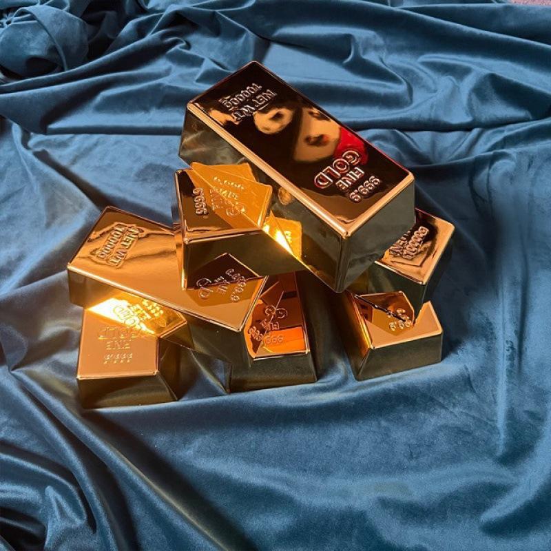 2024 gold brick red envelope dragon year box surprise chinese new year money red box fortune red envelope gold brick Application Scenario