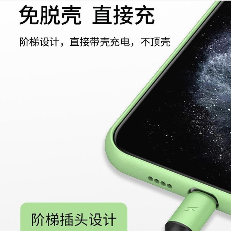 wholesale macaron liquid three-in-one data cable usb fast charge line for type-c android apple charging cable details Picture