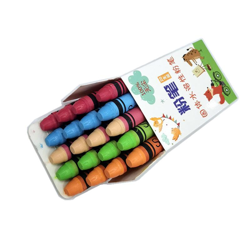 Water-Soluble Dust-Free Chalk Erasable Wet Children's Early Education Painting Graffiti Chalk Crayon Brush Application Scenario