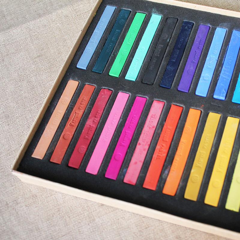 Marley Chalk 24 Colors Magic Marker Pen Hair Dyeing Stick Pastel Brush 36 Colors Sketch Chalk Famille Rose Stick Conte Crayon Application Scenario