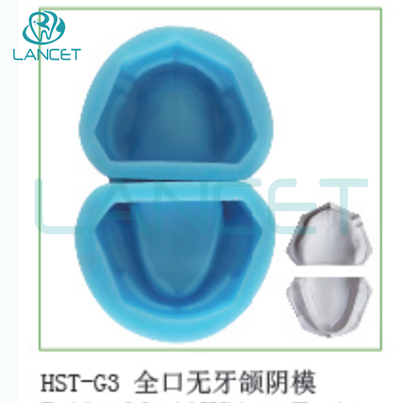 牙科牙模软硅橡胶全口阴模石膏模具牙模口腔制模取模分体模型