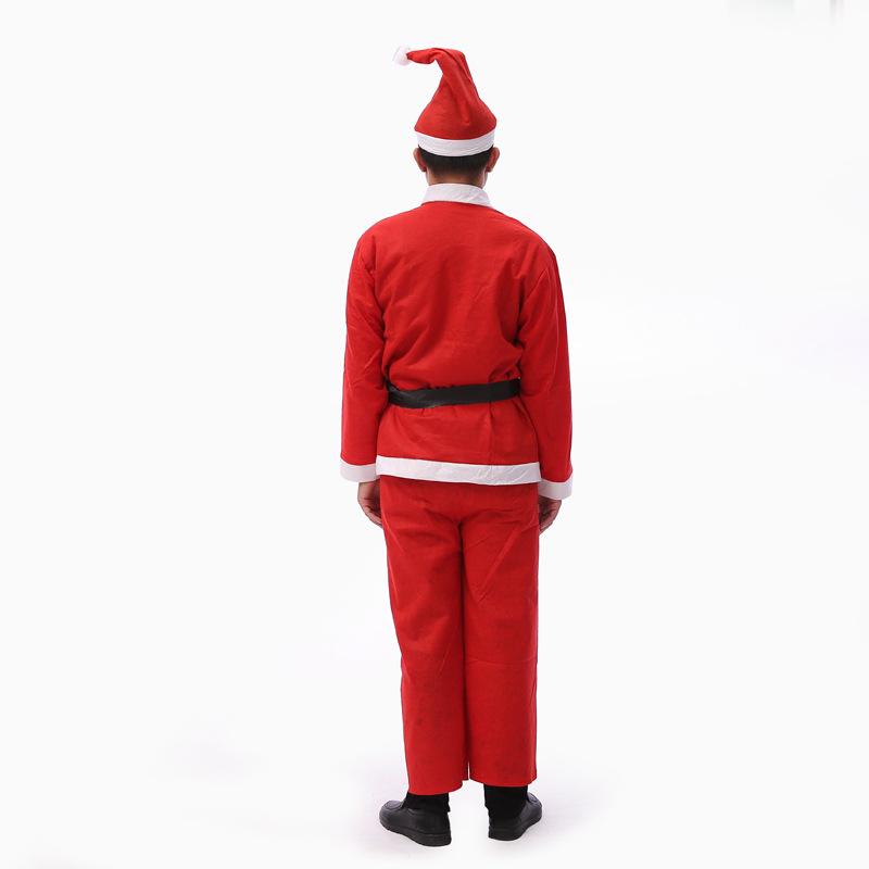 factory direct sales christmas costume christmas men's clothes santa claus dress up clothes christmas suit 5 piece set Application Scenario