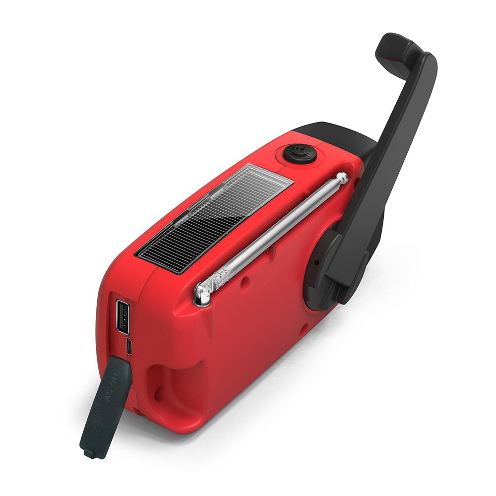 emergency radio combat readiness multifunctional radio of power generator outdoor portable cross-border solar radio Application Scenario