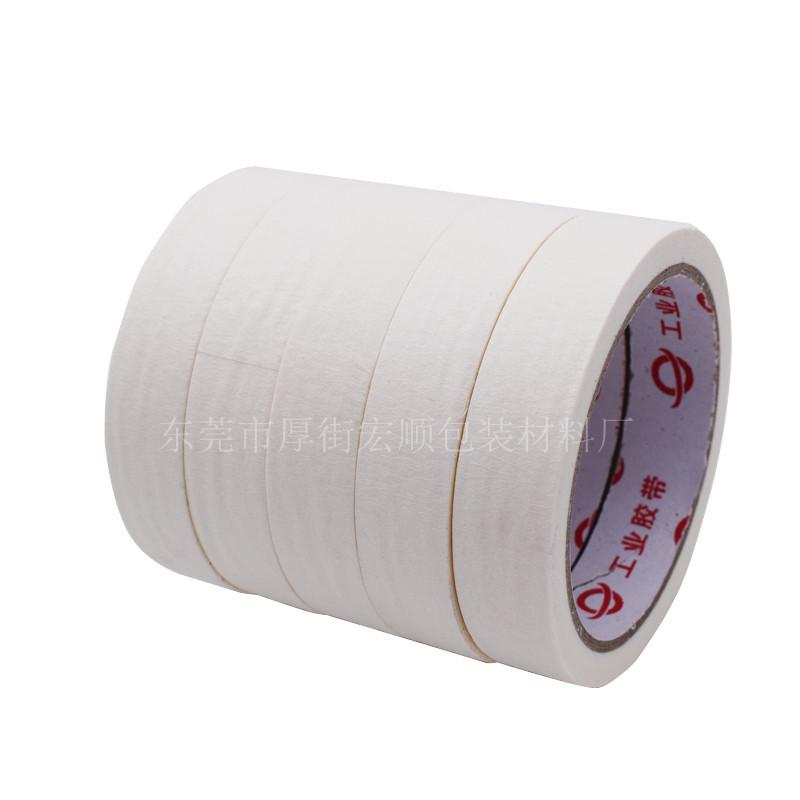 masking tape paper adhesive tape wholesale white high-adhesive paper adhesive tape decoration spray paint cover hand tear writing color separation crease paper Application Scenario