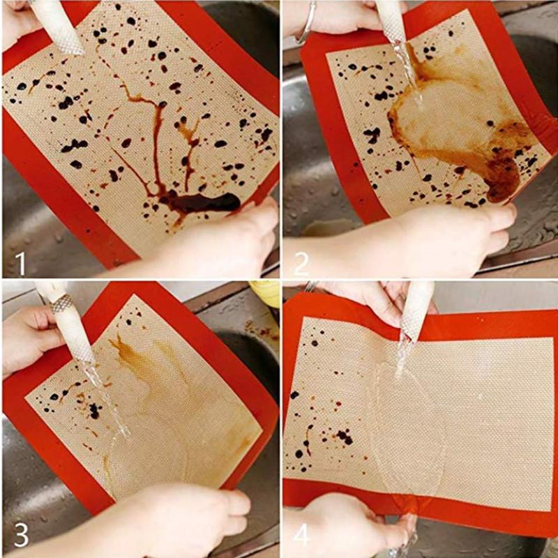 macaron silicone pad high temperature resistant silicone pad silicone baking mat non-stick oven mat baking mat Application Scenario