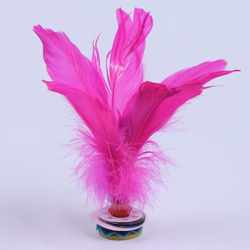supply shuttlecock big flower competition shuttlecock kick-resistant key goose feather beef tendon bottom handmade student lotus shuttlecock ball Application Scenario