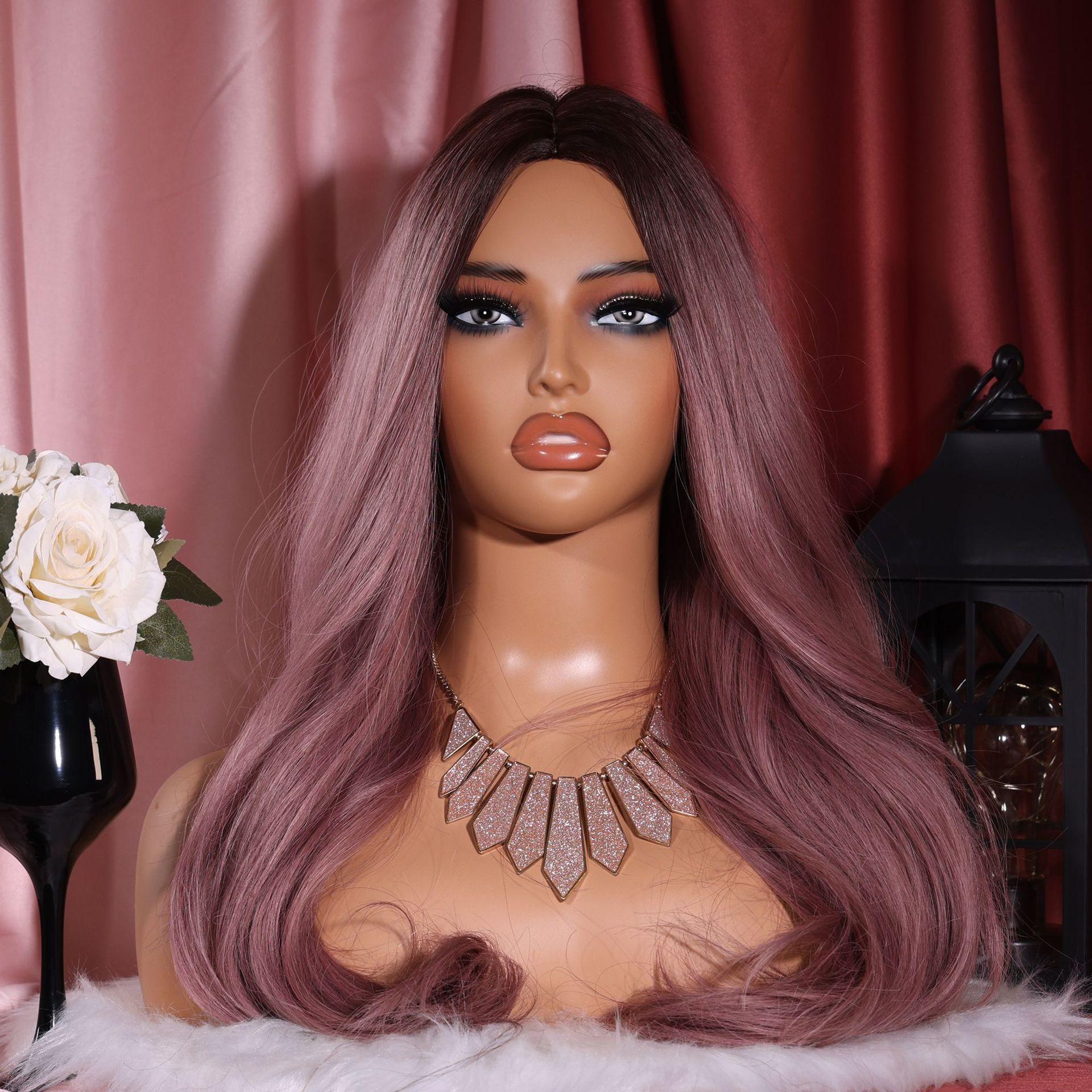 Wig Model Head European and American Backpack Mannequin Head Earrings Necklace Photo Simulation Mannequin Head Mannequin Head