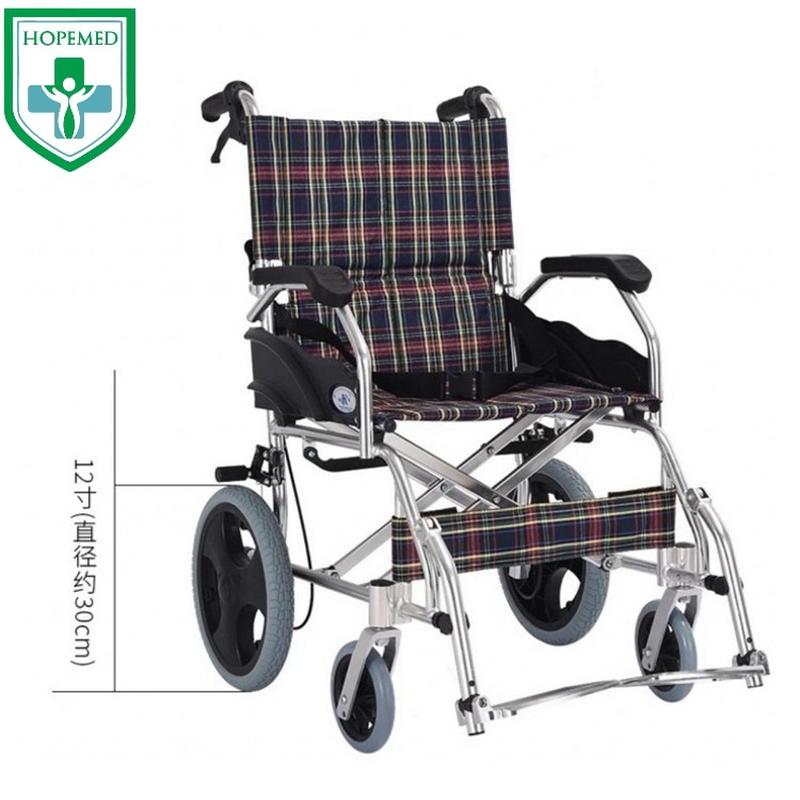manual wheelchair multi-function foldable and portable manual wheelchair elderly disabled manual cart wheelchair