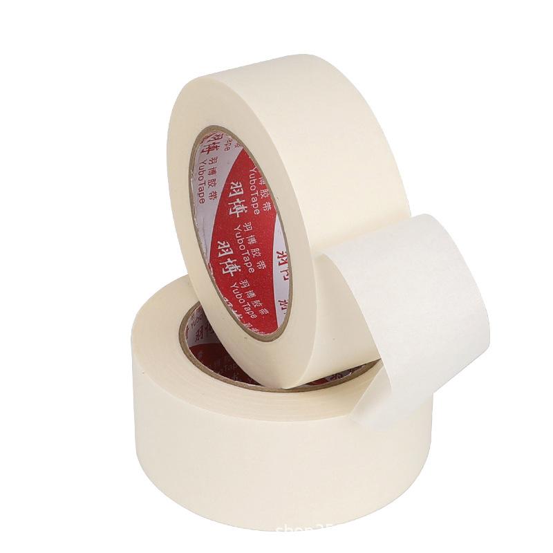 white high adhesive masking tape paper adhesive tape decoration spray paint cover art student single-sided textured paper masking tape and paper adhesive tape Application Scenario