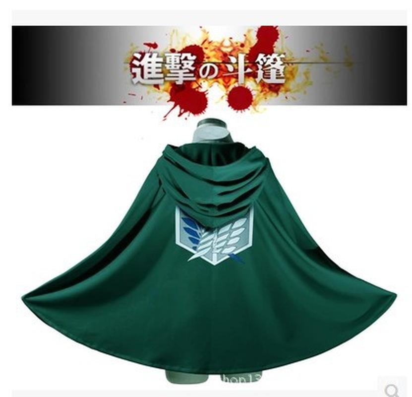 halloween attack on titan investigation corps wings of liberty soldiers chief cloak robe cosplay anime clothing Application Scenario