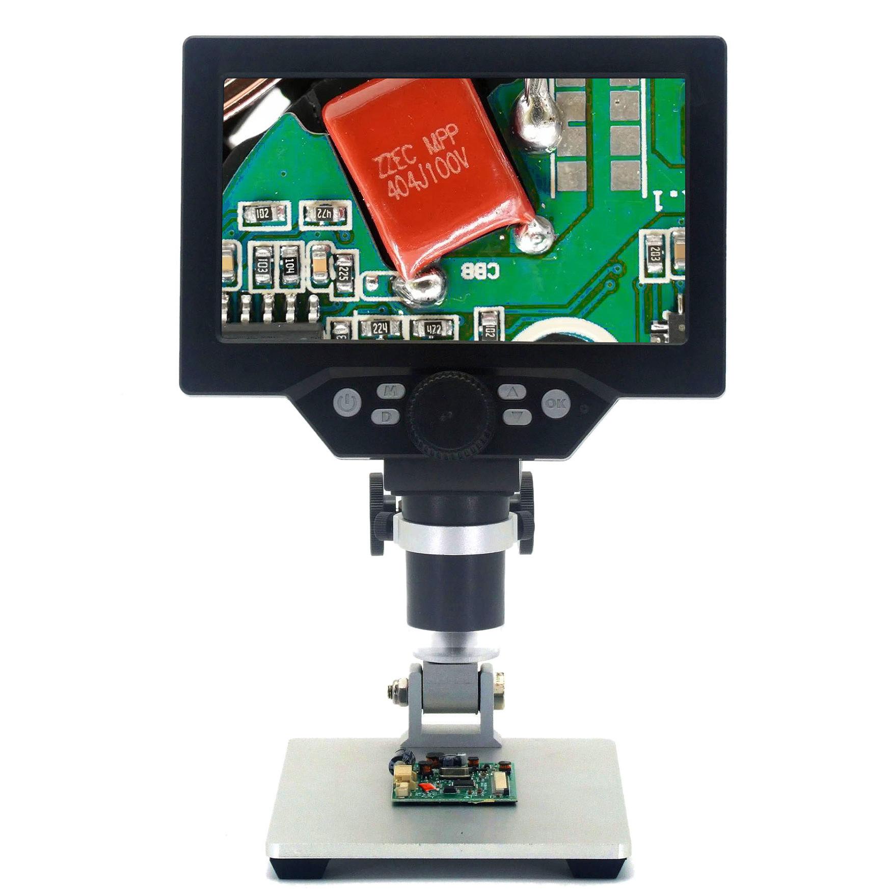 digital microscope electron microscope repair microscope electronic magnifying glass 7-inch microscope g1200