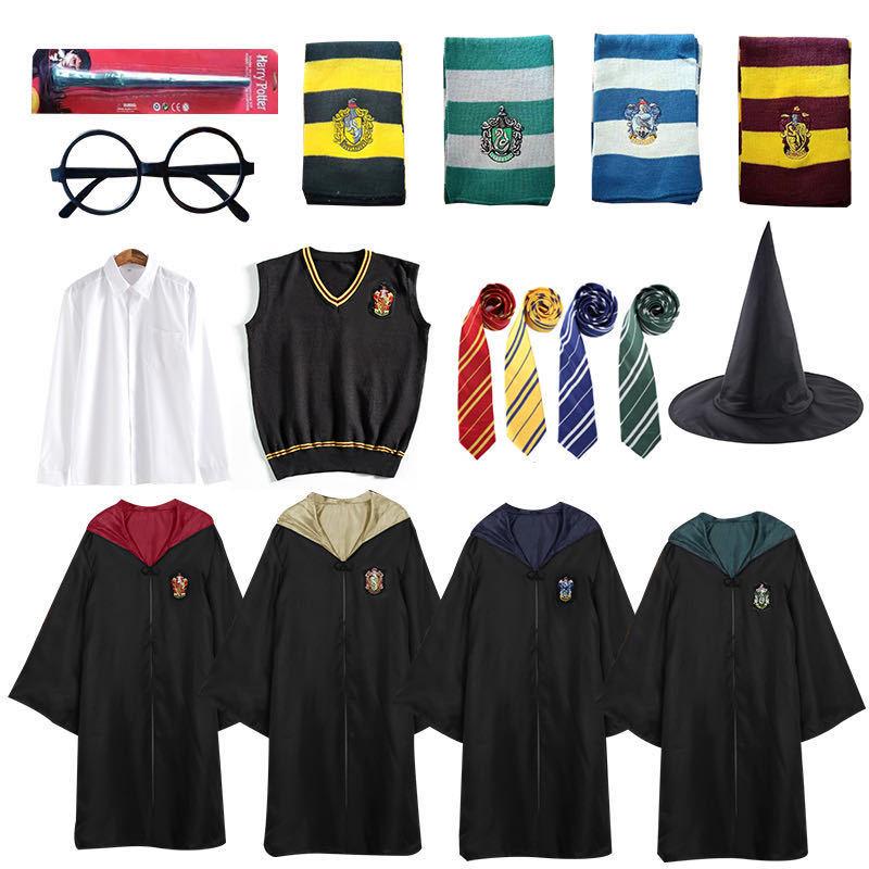 harry potter magic robe cosplay costume harry potter clothes halloween cloak cloak children role play