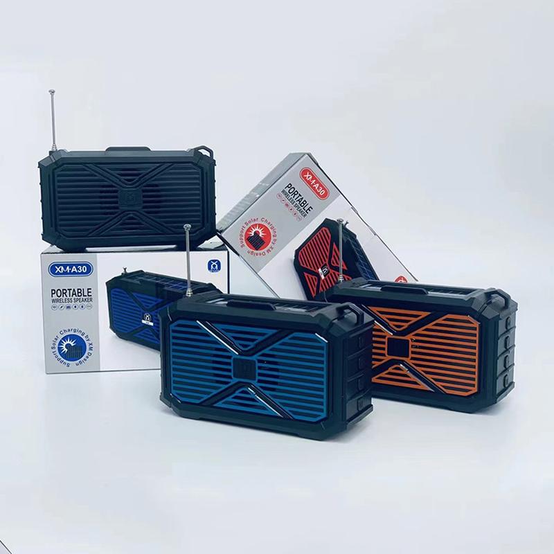 new outdoor multi-function radio xm-a30 outdoor bluetooth speaker solar radio of power generator Specification drawing