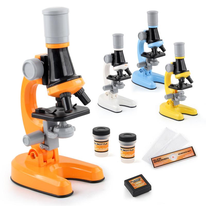 New Children's Microscope Children's Elementary School Toy Scientific Experiment Microscope Toy Scientific Material