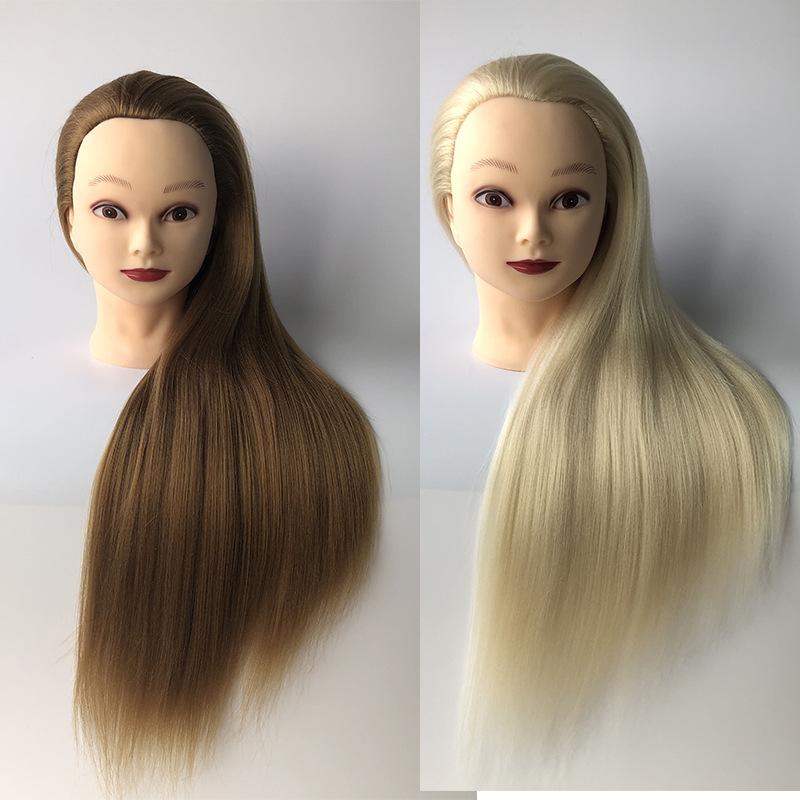 wig female mannequin head color braided hair updo mannequin head hairdressing makeup model head artificial hair mock wig mannequin head set