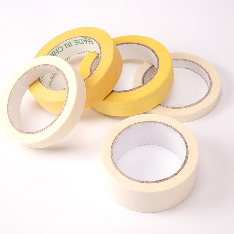 wholesale masking tape in stock masking tape adhesive tape high adhesive car spray paint paint decoration covering beauty seam adhesive tape full figure
