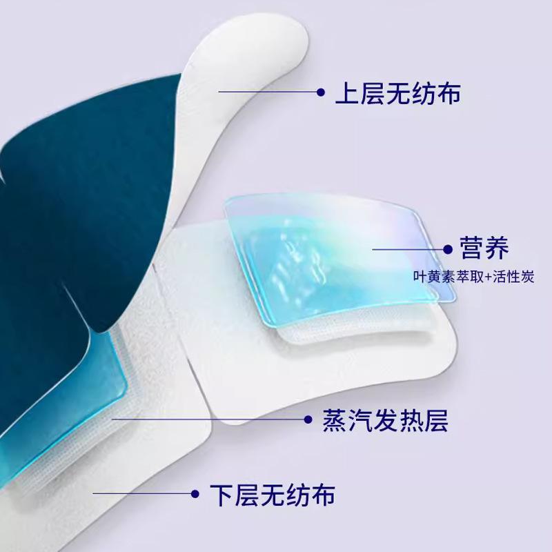 lutein steam eyeshade sleep warming eye mask factory wholesale delivery supported steam eye mask details Picture