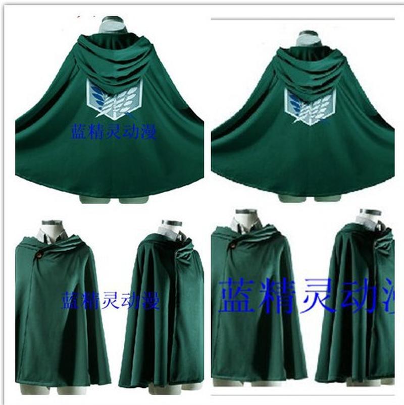 halloween attack on titan investigation corps wings of liberty soldiers chief cloak robe cosplay anime clothing full figure