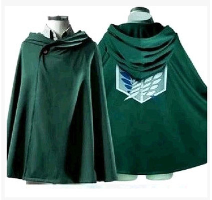 halloween attack on titan investigation corps wings of liberty soldiers chief cloak robe cosplay anime clothing Item Picture
