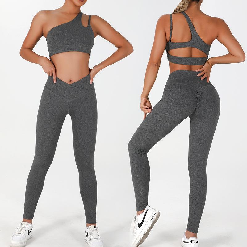 European and American Tight Yoga Suit Sexy Exercise Yoga Clothes Vest Lulu Hip Raise High Waist Yoga Pants Fitness Trousers Application Scenario