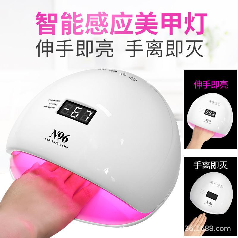 Cross-Border New Arrival 96W Red Light Heating Lamp Hot Lamp Nail Art Led Phototherapy Machine No Tingling N96 Nail Lamp Dryer Application Scenario