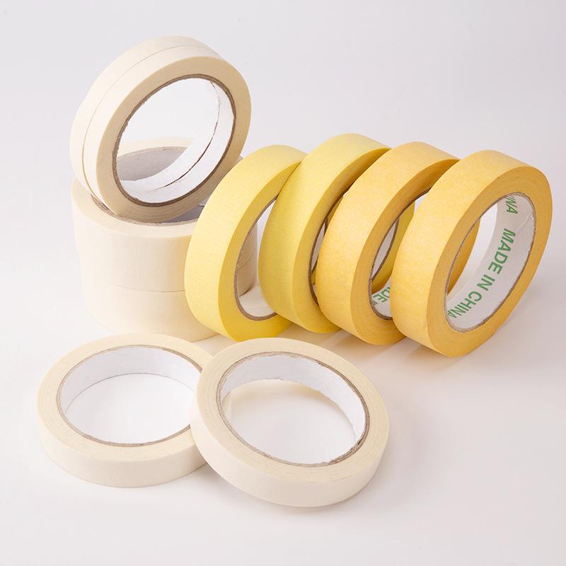 wholesale masking tape in stock masking tape adhesive tape high adhesive car spray paint paint decoration covering beauty seam adhesive tape details Picture