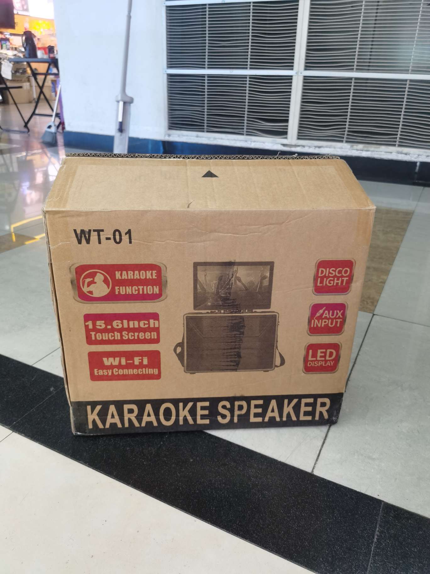 Trolley Box, Stereo, Bluetooth Speaker, Touch Screen, Network Speaker Bluetooth Speaker, Item Picture