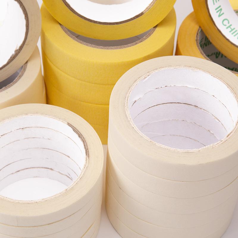 wholesale masking tape in stock masking tape adhesive tape high adhesive car spray paint paint decoration covering beauty seam adhesive tape Specification drawing