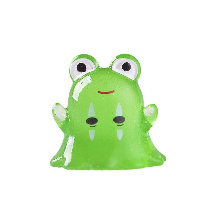 halloween new cute ghost animal luminous style micro landscape gardening small ornaments car central control decorative accessories Item Picture